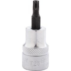 Kennedy - 3/8in. Drive, Standard Torx Socket, T25, Torx, Chromed Finish - KEN5826238K