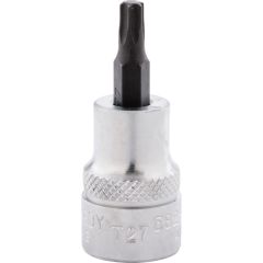 Kennedy - 3/8in. Drive, Standard Torx Socket, T27, Torx, Chromed Finish - KEN5826239K