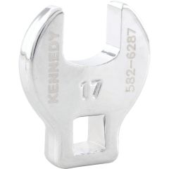 Kennedy - 17mm Open End Crowfoot Wrench 3/8" Square Drive - KEN5826287K