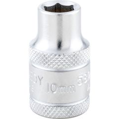 Kennedy - 1/2in. Drive, Standard Hexagon Socket, 9mm, Metric, Polished Finish - KEN5827347K