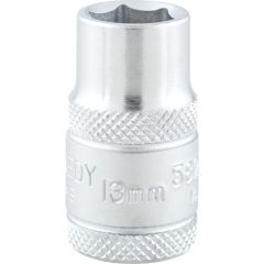 Kennedy - 1/2in. Drive, Standard Hexagon Socket, 13mm, Metric, Polished Finish - KEN5827351K