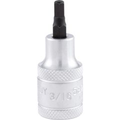 Kennedy - 1/2in. Drive, Standard Hexagon Bit Socket, 55mm, Imperial, Chromed Finish - KEN5827851K