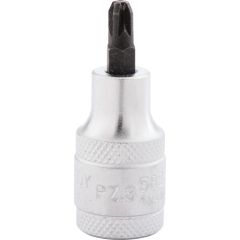 Kennedy - 1/2in. Drive, Standard Screwdriver Bit Socket, 55mm, Metric, Chromed Finish - KEN5827866K