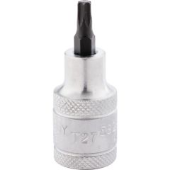 Kennedy - 1/2in. Drive, Standard Torx Socket, T27, Torx, Chromed Finish - KEN5827872K