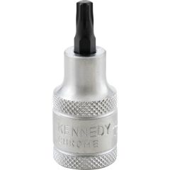 Kennedy - 1/2in. Drive, Standard Torx Socket, T30, Torx, Chromed Finish - KEN5827873K