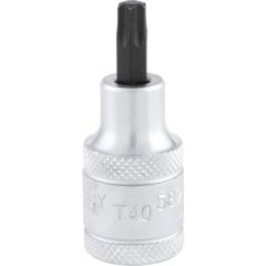 Kennedy - 1/2in. Drive, Standard Torx Socket, T40, Torx, Chromed Finish - KEN5827874K