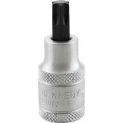 Kennedy - 1/2in. Drive, Standard Torx Socket, T50, Torx, Chromed Finish - KEN5827876K