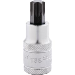 Kennedy - 1/2in. Drive, Standard Torx Socket, T55, Torx, Chromed Finish - KEN5827877K