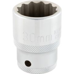 Kennedy - 3/4in. Drive, Standard Bi-Hexagon Socket, 30mm, Metric, Chromed Finish - KEN5828230K