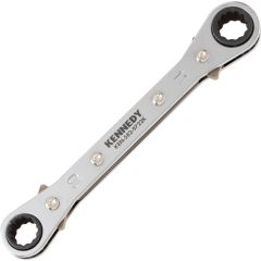 Kennedy - Double End, Ratchet Ring Spanner, 10 x 11mm, Metric - KEN5829722K