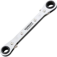Kennedy - Double End, Ratchet Ring Spanner, 14 x 15mm, Metric - KEN5829724K