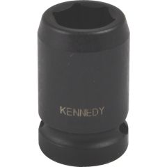 Kennedy - 1/2in. Drive, Standard Impact Socket, 1/2in. AF/Imperial, Black Oxide Finish - KEN5838680K