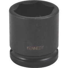 Kennedy - 1/2in. Drive, Standard Hex Impact Socket, 1-1/16in. AF/Imperial, Black Oxide Finish - KEN5838689K