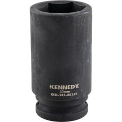 Kennedy - 3/4in. Drive, Deep Impact Socket, 33mm, Metric, Black Oxide Finish - KEN5838825K