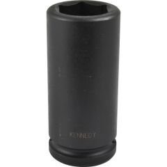 Kennedy - 1in. Drive, Deep Impact Socket, 27mm, Metric, Black Oxide Finish - KEN5838839K