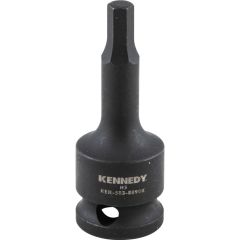 Kennedy - 3/8in. Drive, Standard Hex Impact Bit, 5mm, Metric, Black Oxide Finish - KEN5838890K