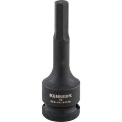 Kennedy - 1/2in. Drive, Deep Hex Impact Bit, 8mm, Metric, Black Oxide Finish - KEN5838994K