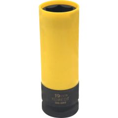 Kennedy - 1/2in. Drive, Deep Alloy Wheel Impact Socket, 19mm, Metric, Plastic Finish - KEN5839057K