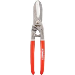 Kennedy - Manual Tin Snips, Cut Straight, Blade Hardened Carbon Steel - KEN5911100K