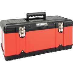 Kennedy - 582x298x255mm RED PVC TOOLBOX - KEN5931440K