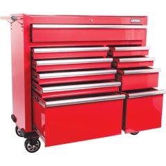 Kennedy Pro - Roller Cabinet, Red, 10 Drawers, 1080mm (H), 1067mm (L), 458mm (W), 280kg Capacity, Heavy Duty - KEN5944885K
