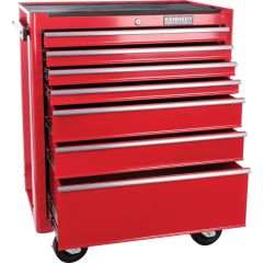 Kennedy Pro - Roller Cabinet, Red, 7 Drawers, 890mm (H), 690mm (L), 460mm (W), 350kg Capacity - KEN5945580K