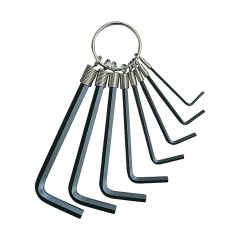 Kennedy - Hex Key, L-Handle, Hex, Metric, 1.5-6mm, 8-piece - KEN6012980K