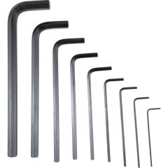 Kennedy - Hex Key, L-Handle, Hex, Metric, 1.5-10mm, 9-piece - KEN6015970K