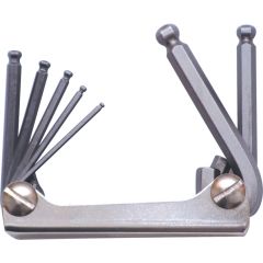 Kennedy - Hex Key, L-Handle, Hex Ball, Metric, 2.5-10mm, 7-piece - KEN6028070K