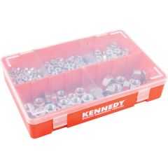 Kennedy - NUTS STEEL METRIC BZP KIT - KEN6154150K