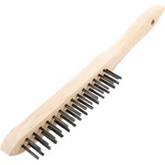 Kennedy - 2-ROW WIRE SCRATCH BRUSH - PLAIN BACK - KEN9066200K
