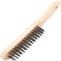 Kennedy - 4-ROW WIRE SCRATCH BRUSH - PLAIN BACK - KEN9066400K