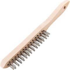 Kennedy - 2-Row Stainless Steel Wire Scratch Brush - KEN9067200K