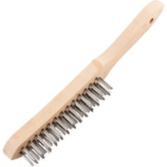 Kennedy - 3-Row Stainless Steel Wire Scratch Brush - KEN9067300K
