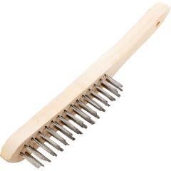 Kennedy - 4-Row Stainless Steel Wire Scratch Brush - KEN9067400K