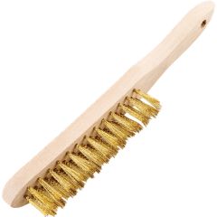 Kennedy - 3-ROW BRASS WIRE SCRATCH BRUSH - KEN9068300K
