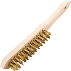 Kennedy - 4-ROW BRASS WIRE SCRATCH BRUSH - KEN9068400K