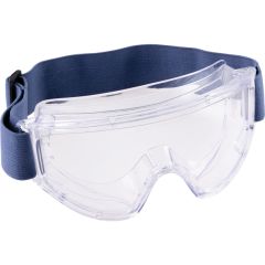 Kennedy - Scorpion, Safety Goggles, Clear Lens, Clear Frame, UV-Resistant/Scratch-Resistant/Molten Metal Resistant - KEN9608070K