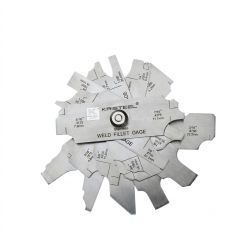 Kristeel - Leaf Type Weld Fillet Gauge (7 Leaves) - LTWFG