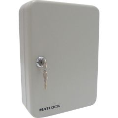 Matlock - Key Cabinet, 48 Key Capacity, Grey, Steel, 80 x 250 x 80mm - MTL8200250K