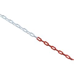 Matlock - Chain Pack, Polyethylene, Red/White, 6mm x 25m - MTL9922500K