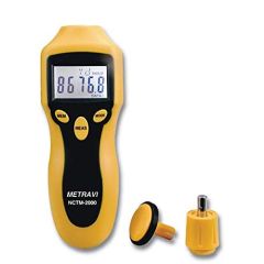 Metravi - Contact and Non-contact Combined DIGITAL Tachometer - NCTM-2000