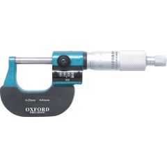 Oxford - 2418-0025, Digital Micrometer, 0-25mm Measuring Range - OXD3354100K
