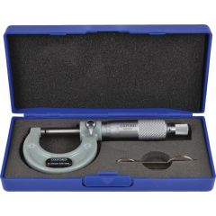 Oxford - 2413-0025X, External Micrometer, 0-25mm Measuring Range, 0.01mm Graduation - OXD3355010K