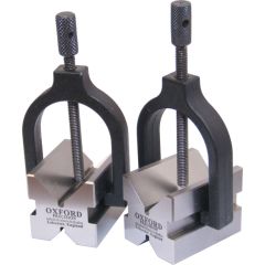 Oxford - 40x50x40mm WORKSHOP VEE BLOCKS C/W CLAMPS - OXD3702300K