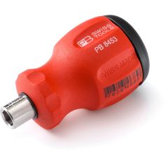 PBSwiss - Insider Stubby – Pocket Tool with integrated bit magazine and 6 PrecisionBits C6 - PB 8453