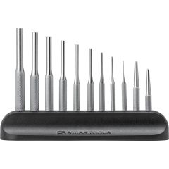 PBSwiss - Safety Drift Punch and Pin Punch, Knurled Set of 11pcs - PB 715.H