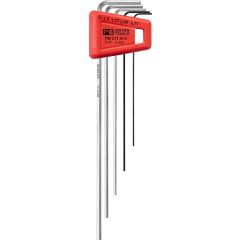 PBSwiss - Key L-Wrenches, Long, set in a Practical Plastic Holder 0.71 to 2mm - PB 211.H-2
