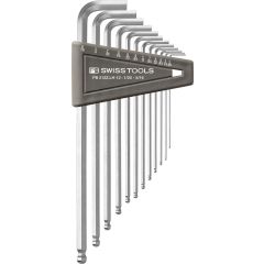 PBSwiss - Ball Point Hex Key L-Wrench Set, 1/20" to 5/16" - PB 212Z.LH-12