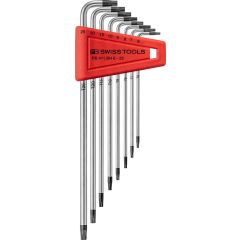 PBSwiss - L-Wrenches, Long, Set in a Practical Plastic Holder 6 to 25mm - PB 411.BH 6-25